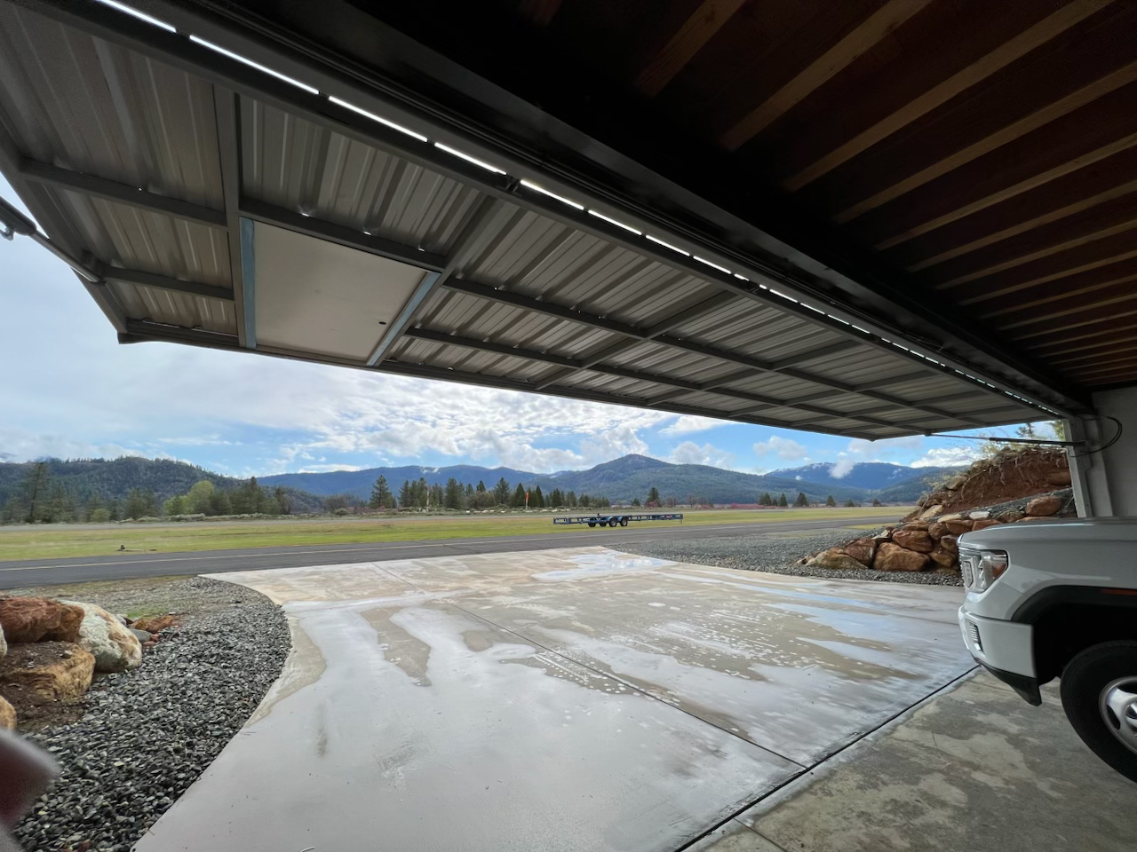 Aviation hangar door project