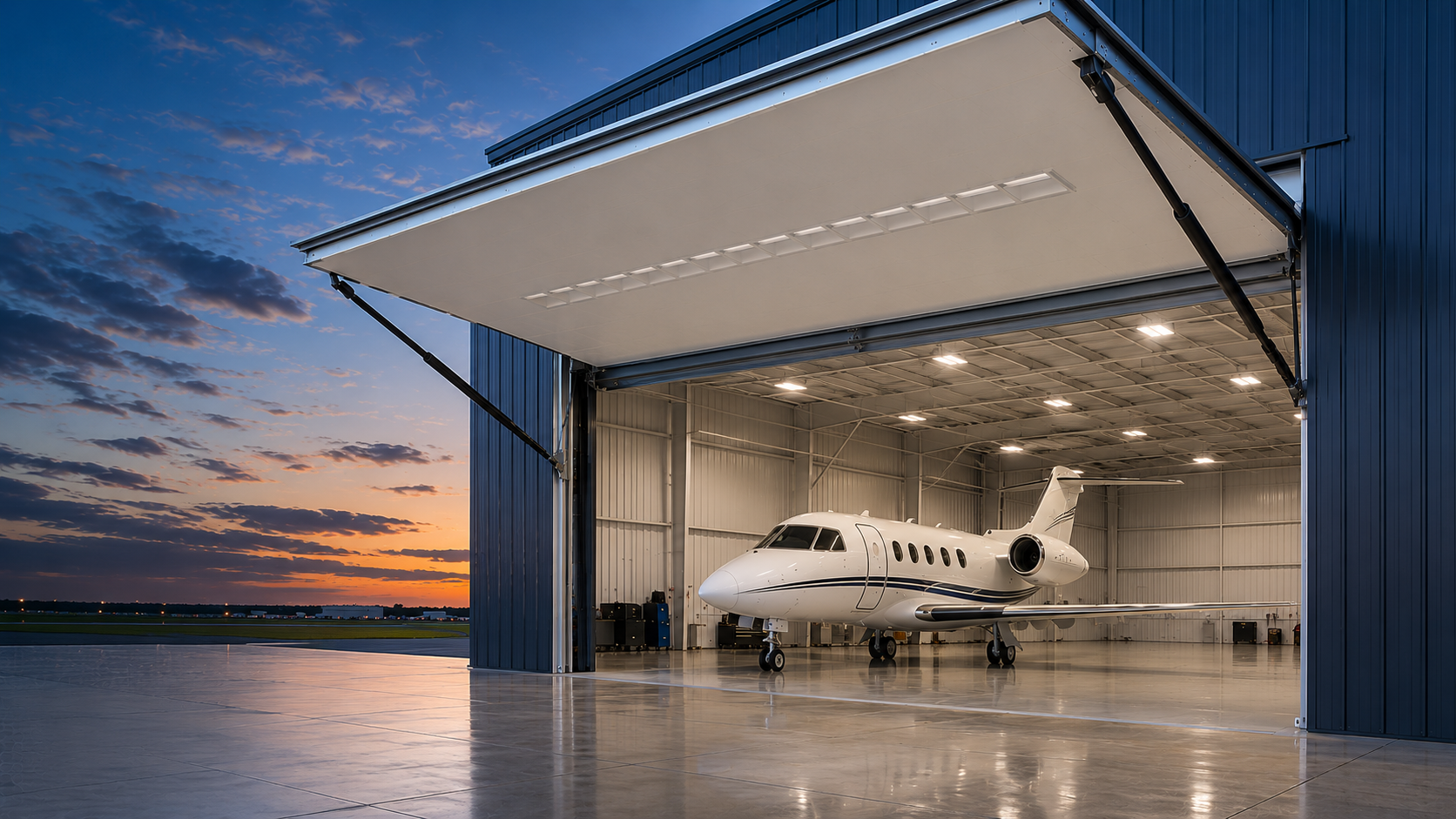 aviation hangar