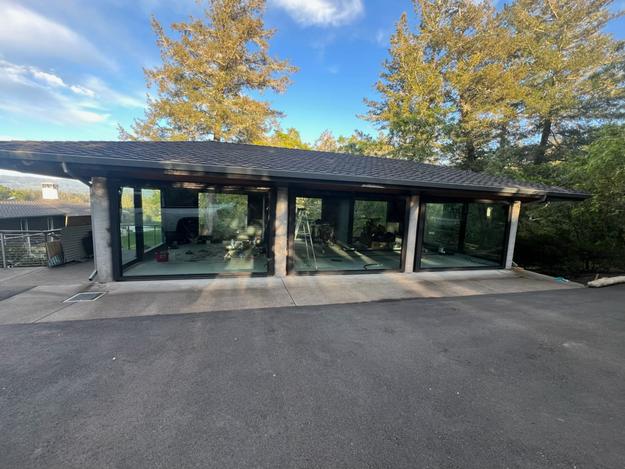 Architectural hangar door project